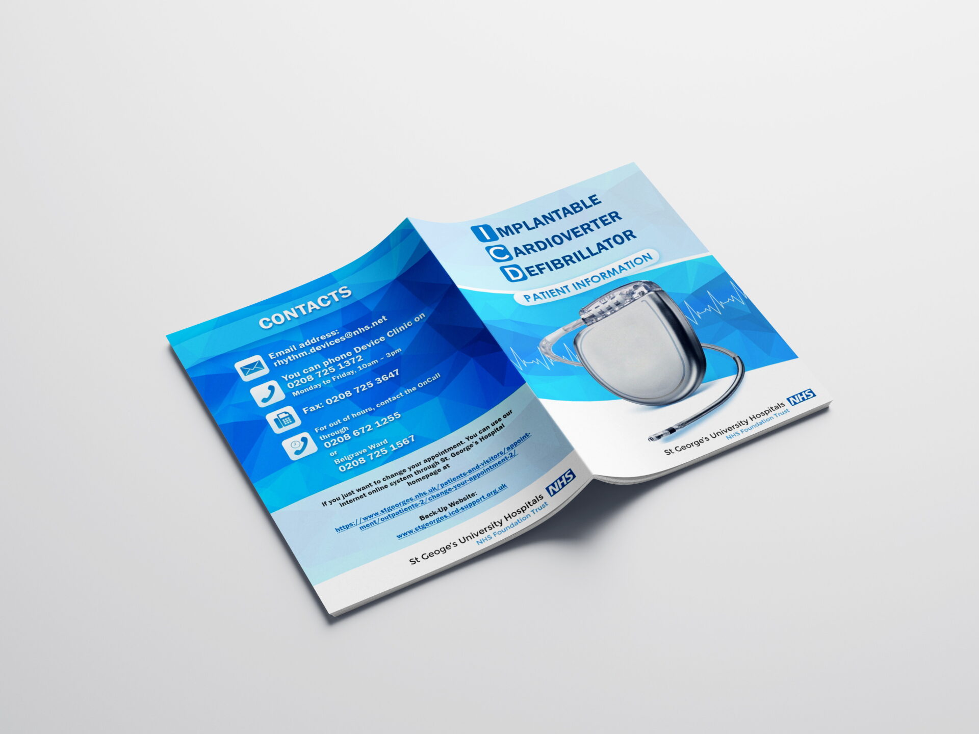 Сделан дизайн брошюры. Вёрстка инструкции для пользования.