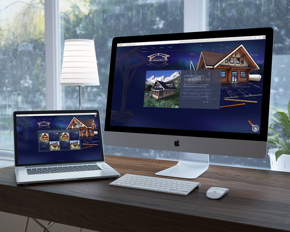 Создание многостраничного сайта на wordpress. Дизайнерское оформление страниц сайта строительной компании.