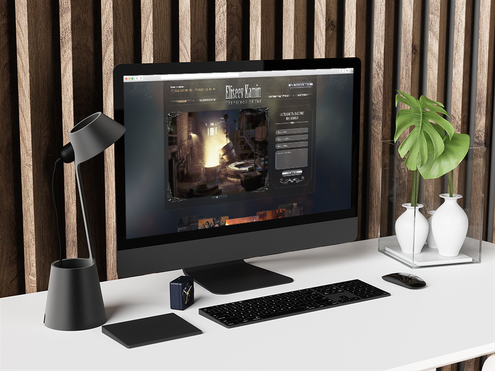 Создание дизайна лендингов для мастеров по ковке и чугунному литью.